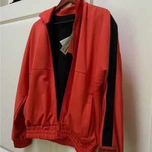 New! 100% Authentic! Heron Preston Logo-Striped Track Jacket Sz. S